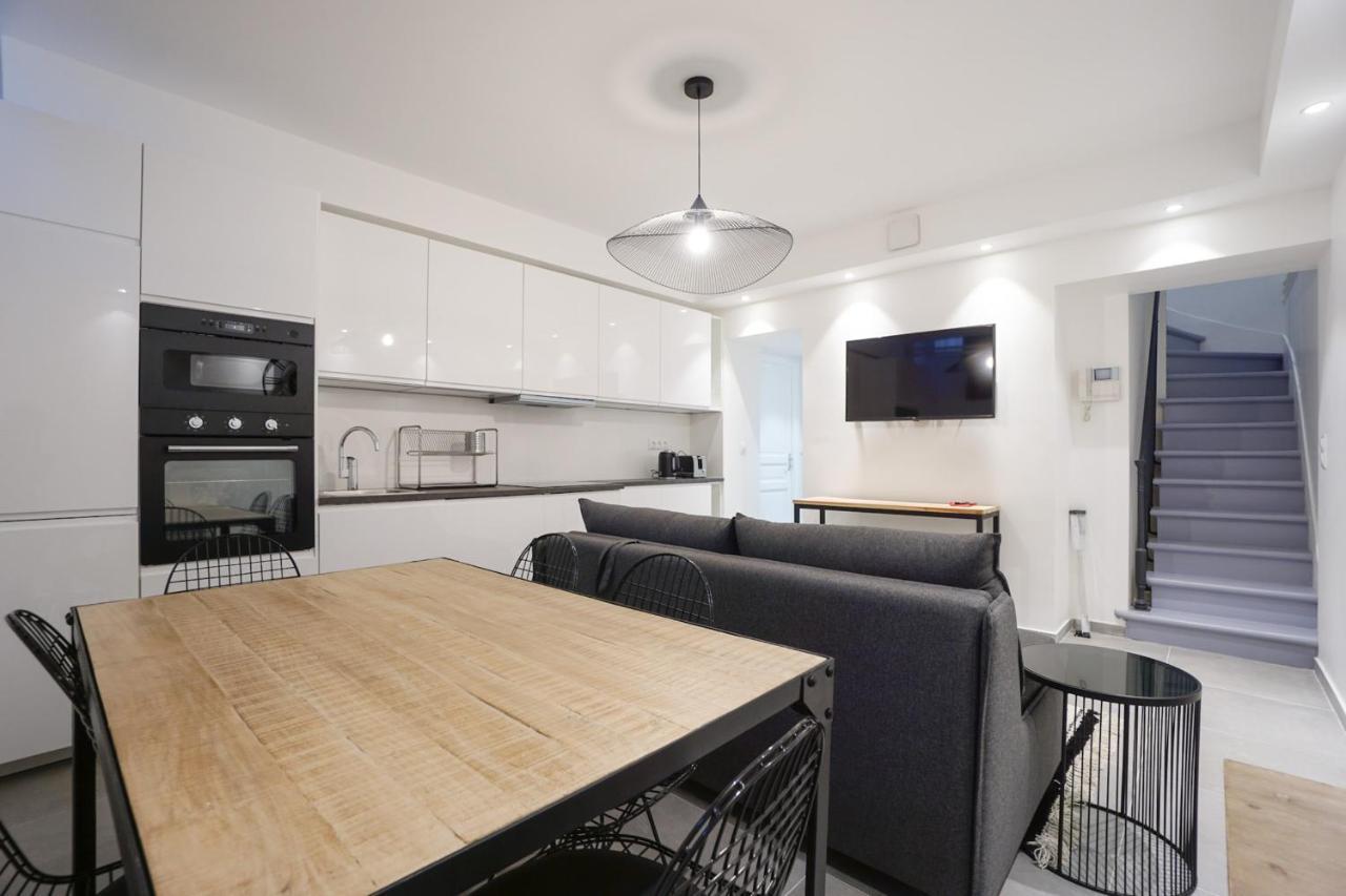 Modern Duplex Close To The Eiffel Tower Paris Bagian luar foto